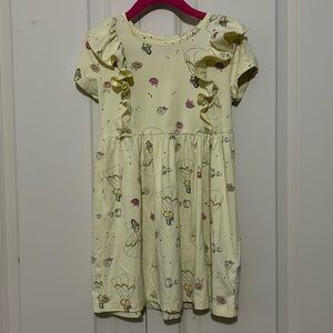 Yellow Disney Princess Belle Dress. Size 4T.